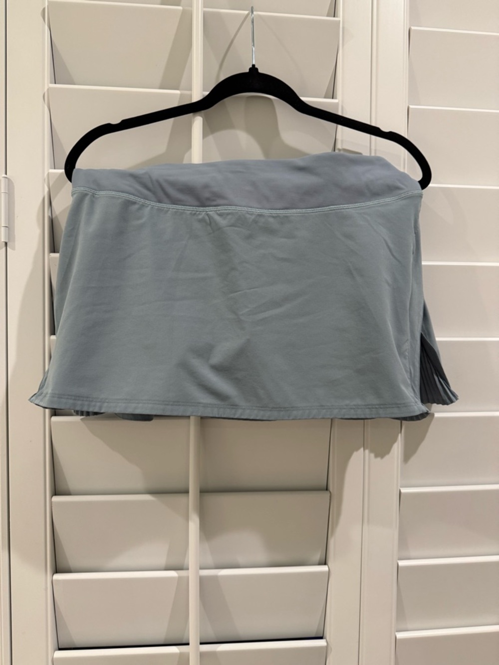 lululemon athletica Dusty Blue Midi Athletic Skirt